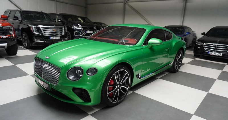 Bentley Continental GT cena 989000 przebieg: 33000, rok produkcji 2019 z Przemków małe 121